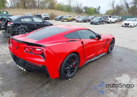 2014 Chevrolet Corvette Stingray from USA, damaged, VIN 1G1YC2D78E5135288